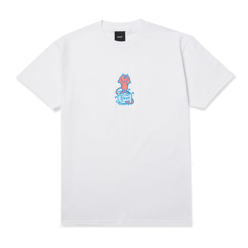 Huf Melt T-Shirt - White - Streetart.fr